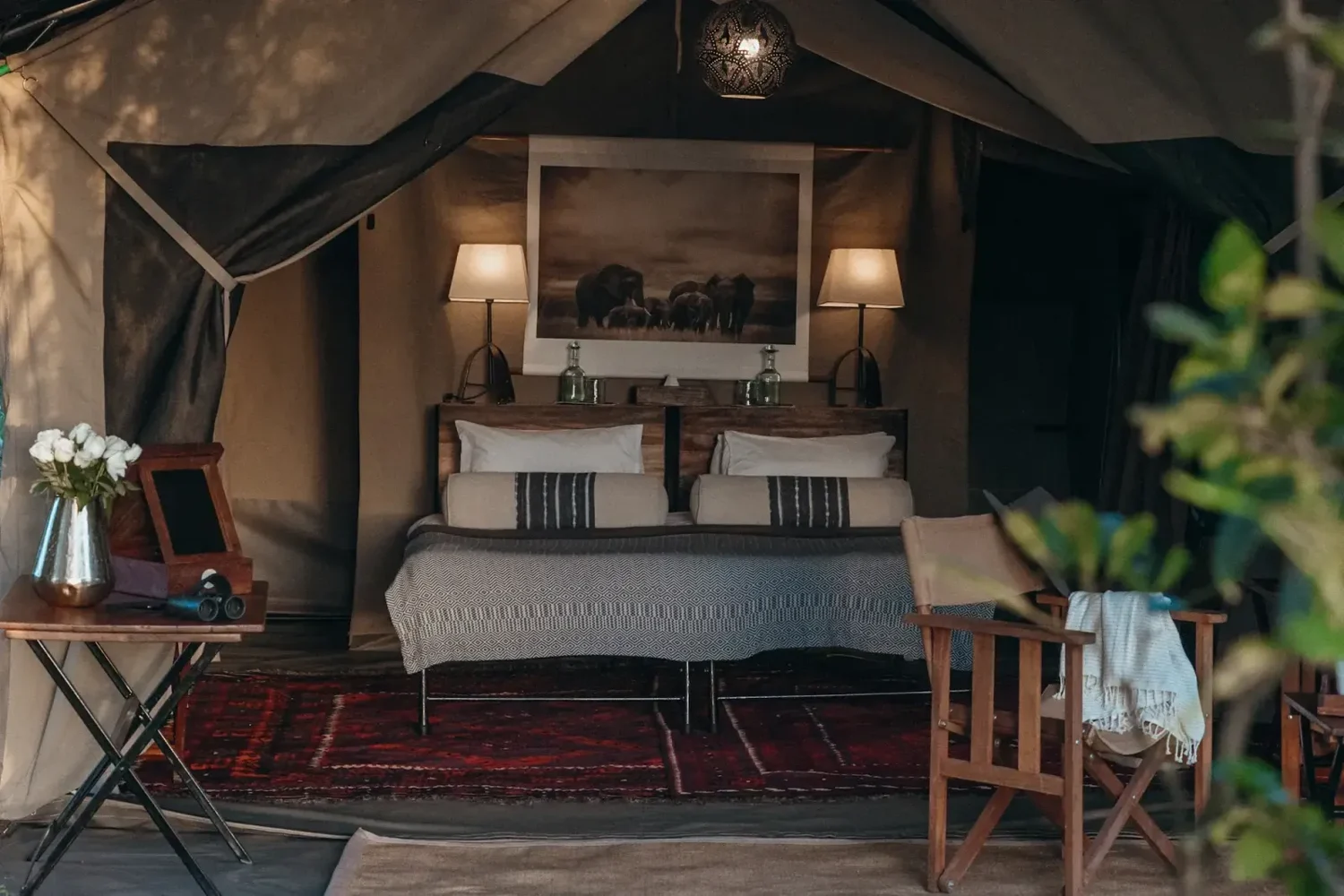 Africa Born private camp under canvas