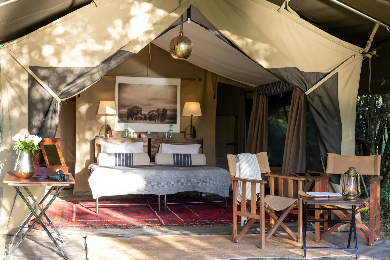 Africa Born private camp under canvas